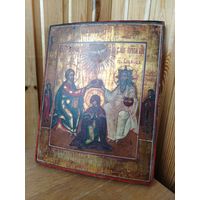 Образ Коронование Пресвятой Богородицы, 19 век.