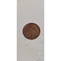 Сингапур 1 цент 1986