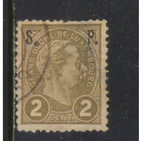 Люксембург Служебная 1895 Адольф Надп Стандарт #58