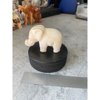 Статуэтка Слон мыльный камень