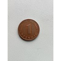 1 пфенниг 1985 F