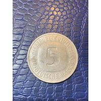 Германия 5 марок 1992 J