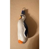 Елочная игрушка пингвин (баклан)СССР