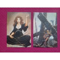 Календарики fantasy 1995 г.