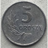 Польша 5 грошей 1971 г.