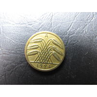 Германия. 5 рентенпфеннигов. 1924A. С 20 копеек. Распродажа коллекции. Смотрите другие лоты.