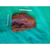 Янтарь брошка