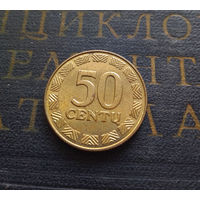 50 центов 1997 Литва #08 AU