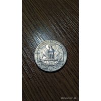 США 25 центов 1972