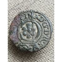 Распродажа - солид 1643г.,Кристина,Шведская оккупация, Рига