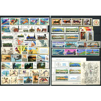 Польша - 1976 - Годовой набор - 61 марка и 2 блока - MNH