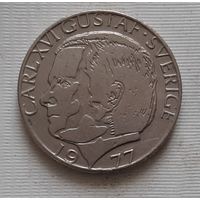 1 крона 1977 г. Швеция