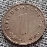 1 рейхспфенниг 1937 F