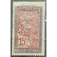 Мадагаскар 1908г. Французские колонии