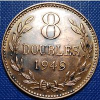 Гернси 8 дублей 1949 г.