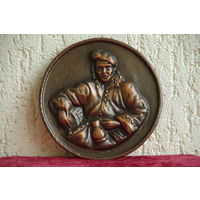 Панно медное  18 см