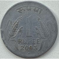Индия 1 рупия 2003 г.