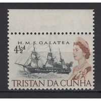 Тристан да Кунья /Tristan da Cunha 1965** Парусный корабль Елизавета II