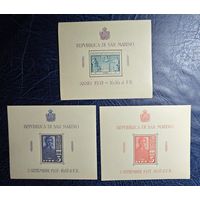 Сан-Марино ми блок 1-3