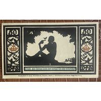 Нотгельд 50 пфеннигов 1921 год. Кведлинбург,. Веймарская республика