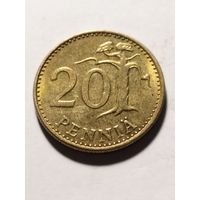 Финляндия 20 пенни 1983