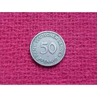 Германия 50 пфеннигов 1949 г. F