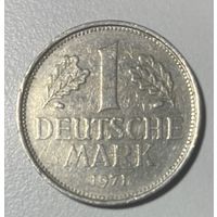 1 немецкая марка 1971 года