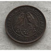 ЮАР 1/4 пенни (фартинг) 1953 Елизавета II - первый год правления