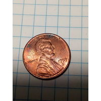 1 цент США 1999 D  год