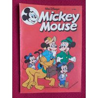 Микки Маус комикс на белорусском языке 2 номер 1992 года / Mickey Mouse Walt Disney Уолт Дисней. Эгмонт Грюнвальд / Egmont Grunwald