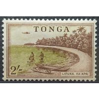 Британские колонии. Тонга 1953 г. SG111 MH