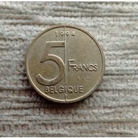 Werty71 Бельгия 5 франков 1994