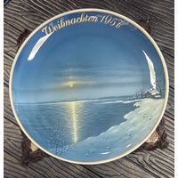 Тарелка "Рождество 1957", Rosenthal, Германия