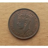 Джерси, 1/12 шиллинга 1945 г., остров Джерси освобожден, Георг VI (1936-1952)