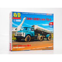 Сборная модель ЗИЛ-130В1 с полуприцепом ТЦ-4