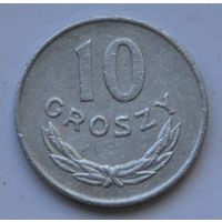 Польша, 10 грошей 1977 г.