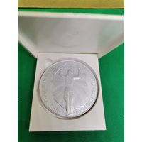 Настольная медаль СССР алюминий освобождение г Орёл 1983