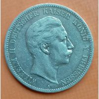 Пруссия 5 марок 1901. Нечастая.
