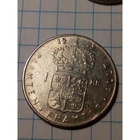 1 крона Швеция 1972 год