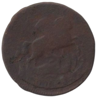 Российская Империя (Россия). 1 копейка 1759. Елизавета I.