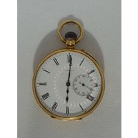 Часы карманные L.Leroy & GIE в золотом (18К) корпусе. Редкость!