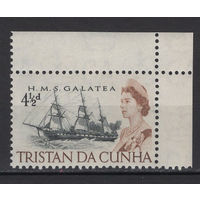 Тристан да Кунья /Tristan da Cunha 1965** Парусный корабль Елизавета II