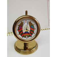 Часы "Луч" настольные,мех Miyota,состояние