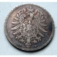 1 марки 1875 года Германия.