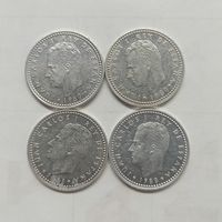 Испания 1 песета,1984 г. 1986 г.1987 г.1988 год