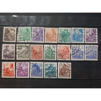 ГЕРМАНИЯ 1953г. ГДР. Полная серия. Гаш.