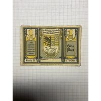 1 марка  (нотгельды) г. Германия.-1412