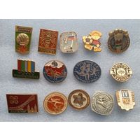 Значки. Спорт.