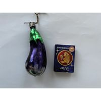 Елочная игрушка Баклажан..
