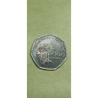 Сан-Томе и Принсипи 1000 добрас 1997